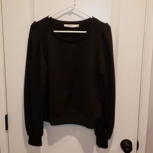 JustFab black long sleeve